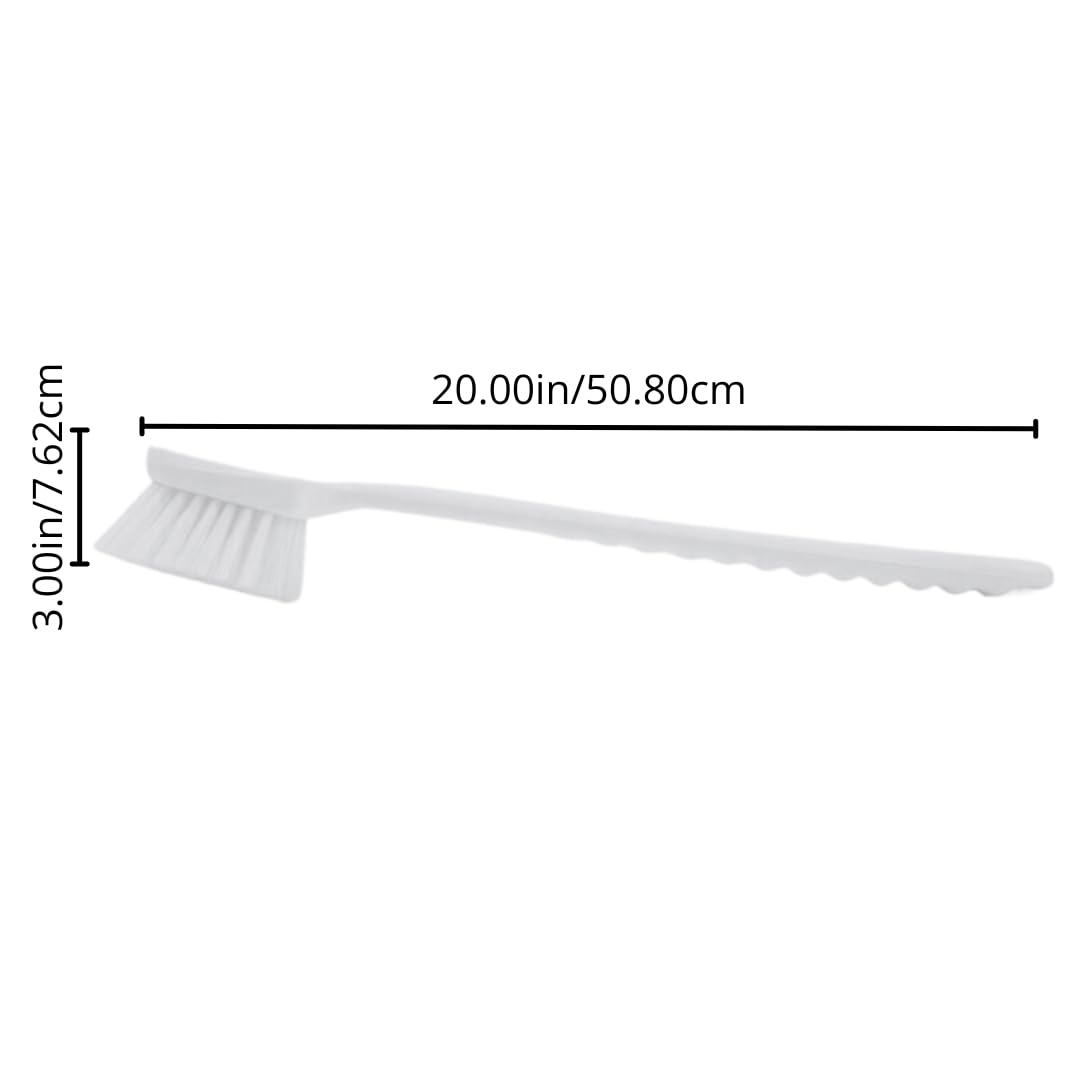 SPARTA 40501EC05 Plastic Large Scrub Brush, Kitchen Brush, Utility Brush With Long Handle For