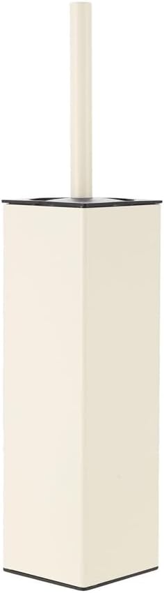 BGL Standing Toilet Brush and Holder Matte White Aluminium Toilet Bowl Cleaner Brush and Holder for