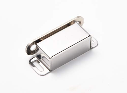Mousike Cabinet Magnets Magnetic Door Catch Stainless Steel Door Magnet for Kitchen Bathroom