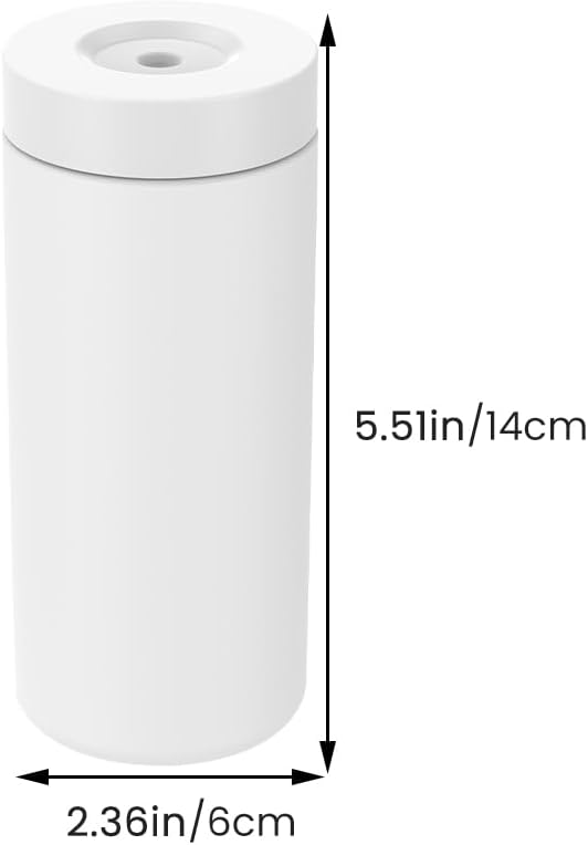 Soap Dispenser Dish Soap Holder for Kitchen Sink 8 oz Round Refillable Foaming Soaps Dispenser