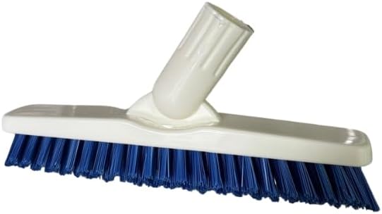 Professional Grout Brush Heavy-Duty Swivel Head with Stiff V-Shaped Bristles for Deep Cleaning