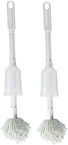 Fuller Brush Toilet Bowl Cleaner Brush – Antimicrobial Toilet Swab with Soft Non-Scratch Head, Long