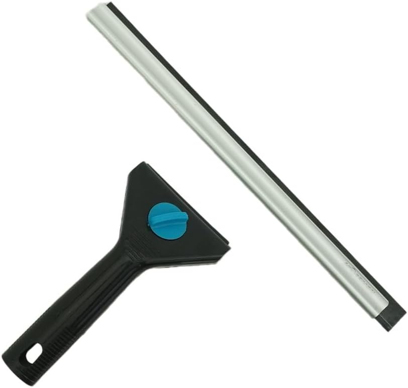 Moerman 12 Inch All Purpose Window Squeegee - Lightweight Durable Plastic Handle -Aluminum Channel
