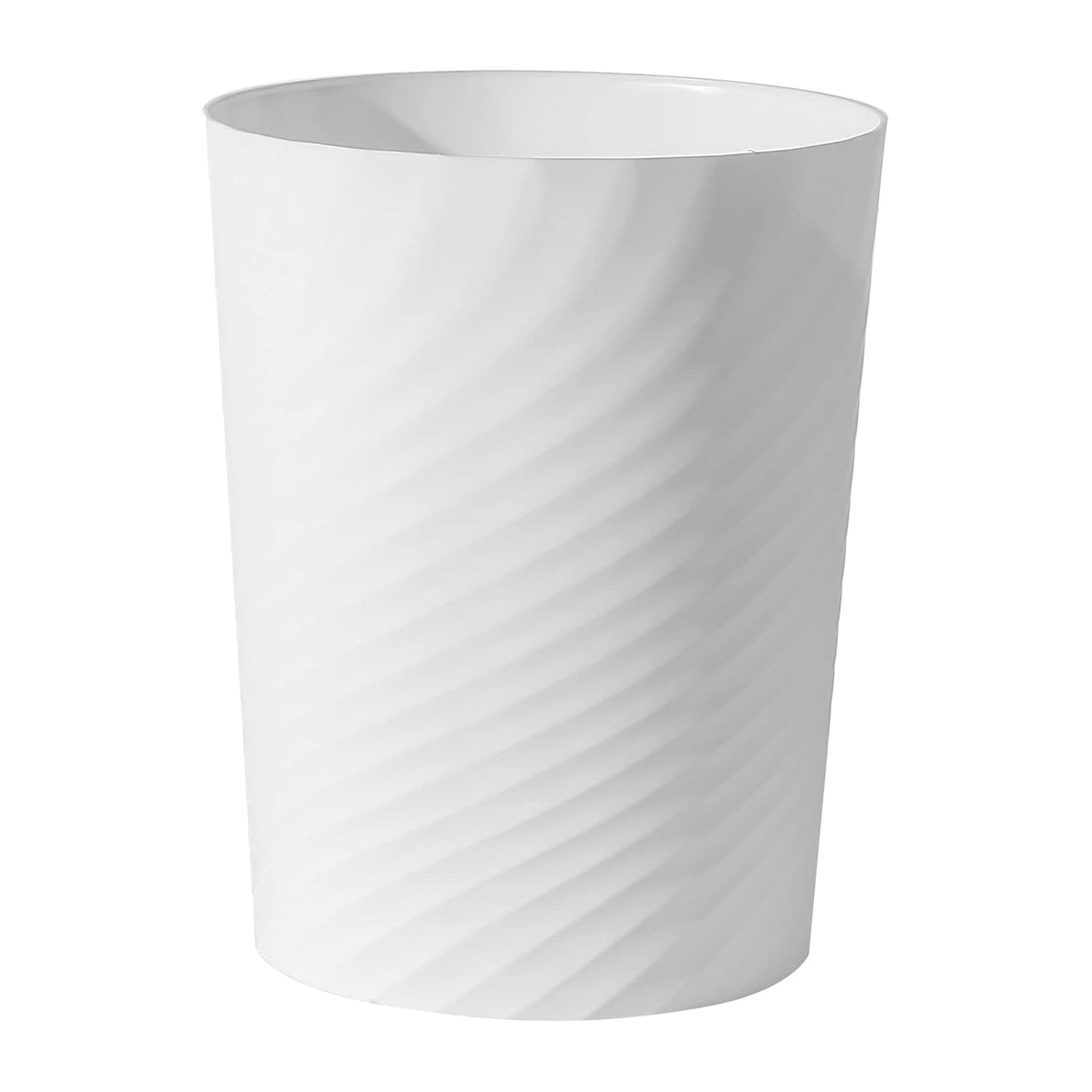 UUJOLY Plastic Small Trash Can Wastebasket, Garbage Container Basket for Bathrooms, Laundry Room