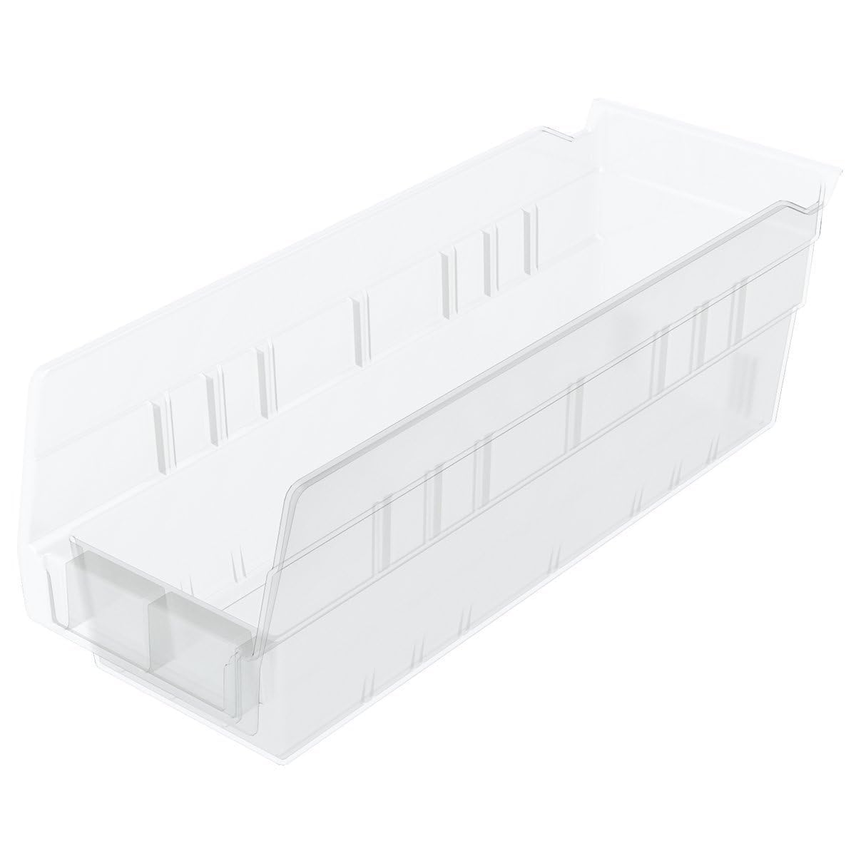 Akro-Mils 30120 Plastic Shelf Bins, Heavy Duty Storage Bins for Garage, Closet, and Drawer