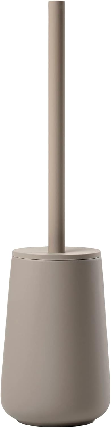 Zone Denmark Nova One Ceramic Toilet Brush | with Brush Holder Soft Touch | Enhance Your Bathroom