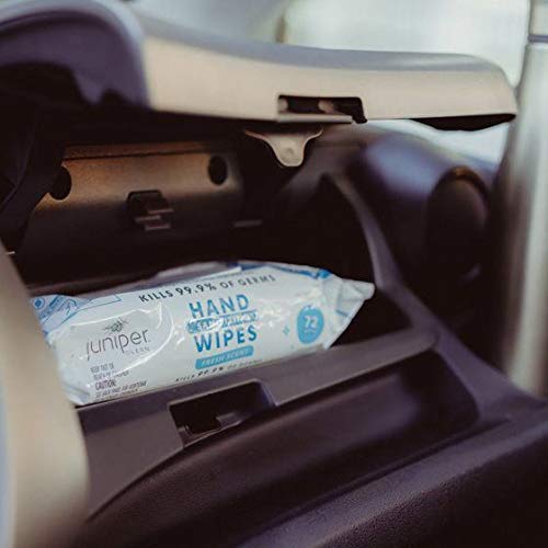 1 Pack Hand Sanitizing Wipes, Alcohol Free 72 Count Disposable Hand Sanitizer Wipes, Fresh Scent