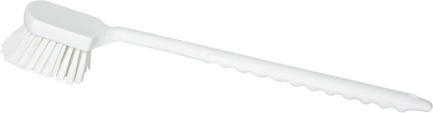 SPARTA 40501EC25 Plastic Large Scrub Brush, Kitchen Brush, Utility Brush With Long Handle For