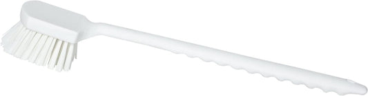 SPARTA 40501EC25 Plastic Large Scrub Brush, Kitchen Brush, Utility Brush With Long Handle For