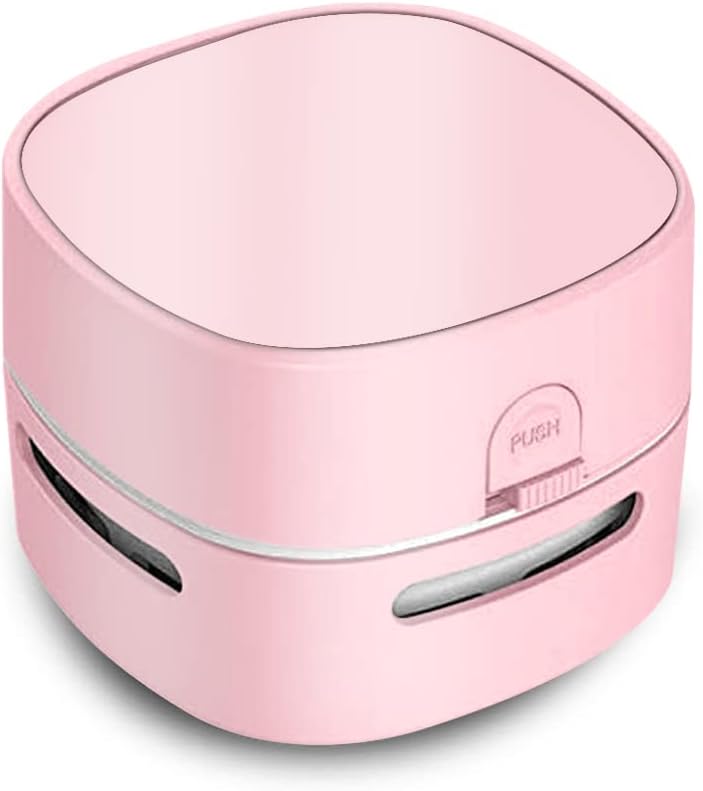 ODISTAR Desktop Vacuum Cleaner, Mini Table dust Sweeper Energy Saving,High Endurance up to 400