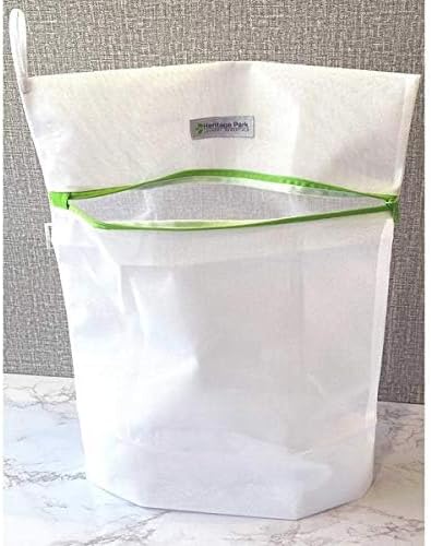 Heritage Park Fine Mesh Laundry Bags - Micro Mesh for Safely Washing Delicates - Gusseted Bottom