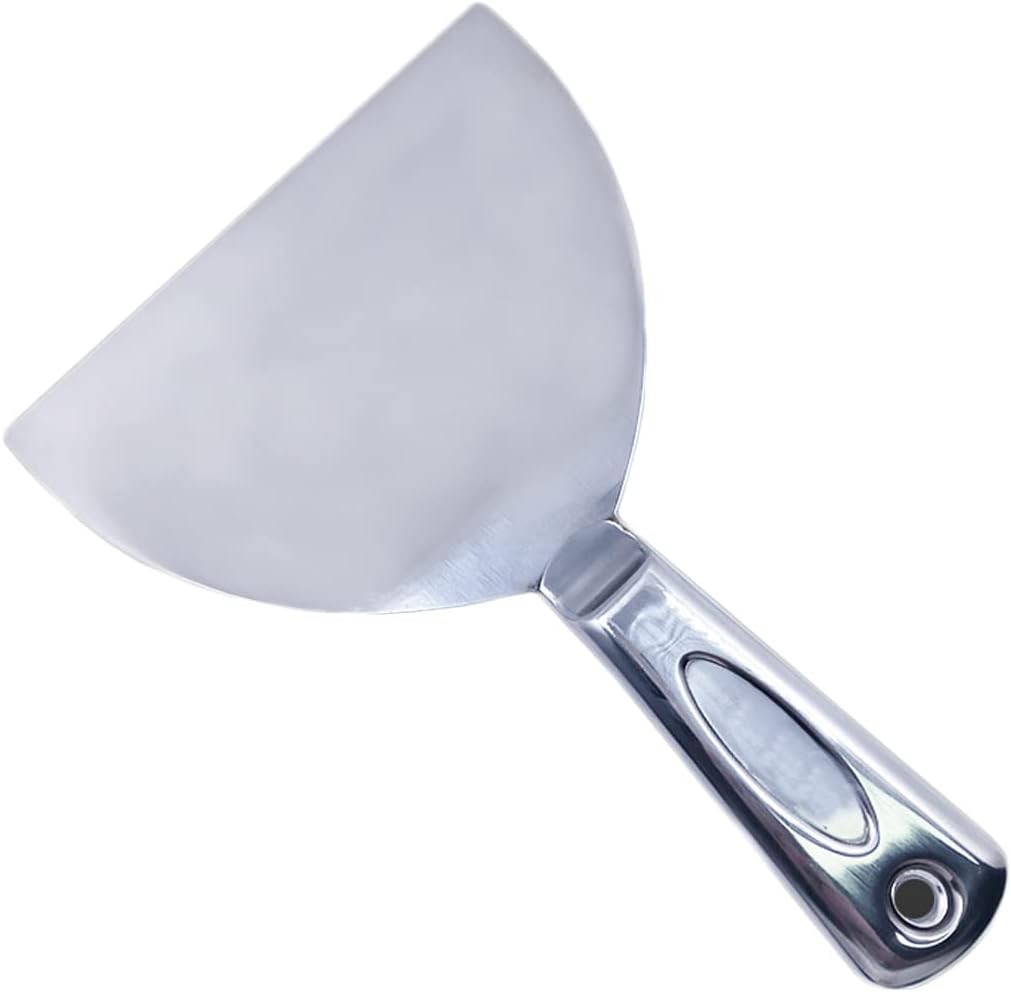 Flex All Stainless Steel Joint Knife Putty Scraper,6-Inch Professional Grade 420 stainless steel