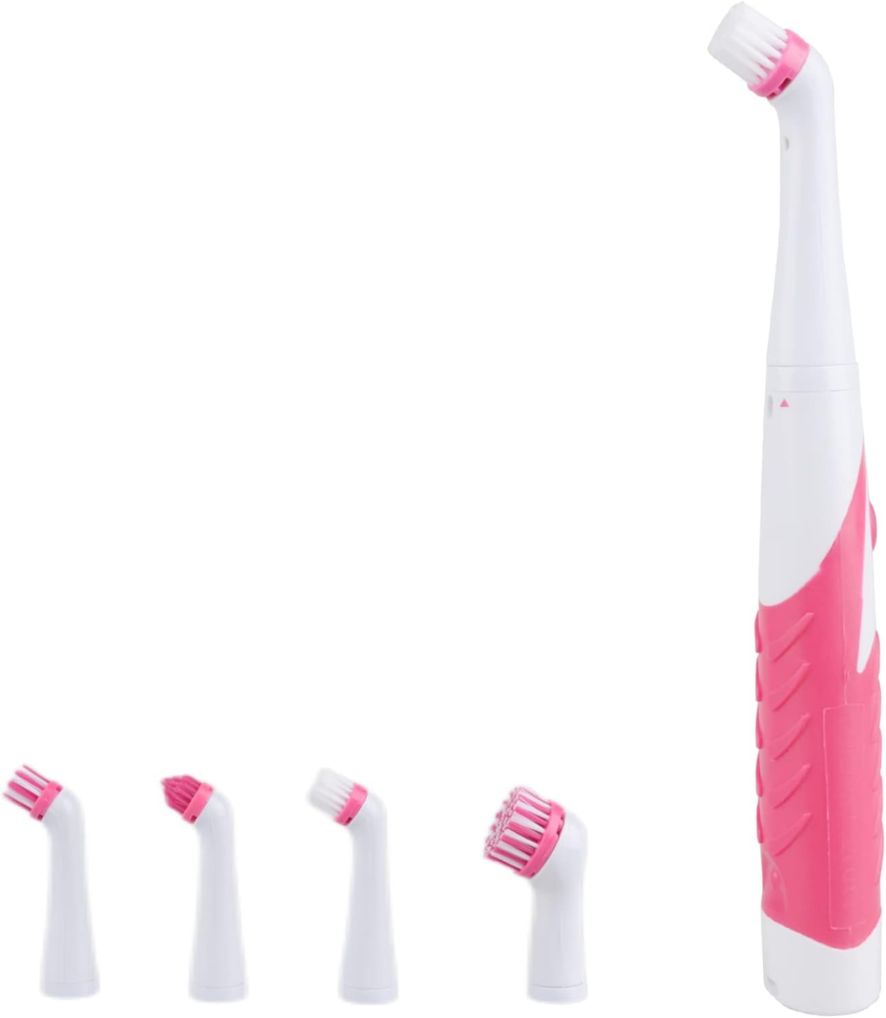 Electric Cleaning Brush with 4 in 1 Multiple Brush Heads,Indoor Household Cordless Motorized Brush