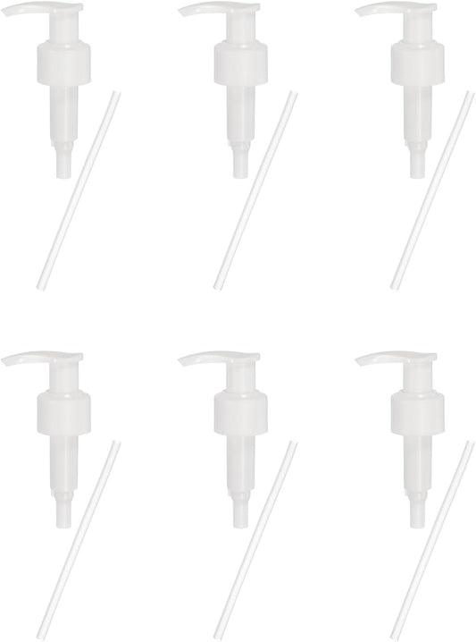 uxcell 6 Pcs Soap Dispenser Pump Heads Soap Dispensers Top Pumps Replacement Switch Pumphead for