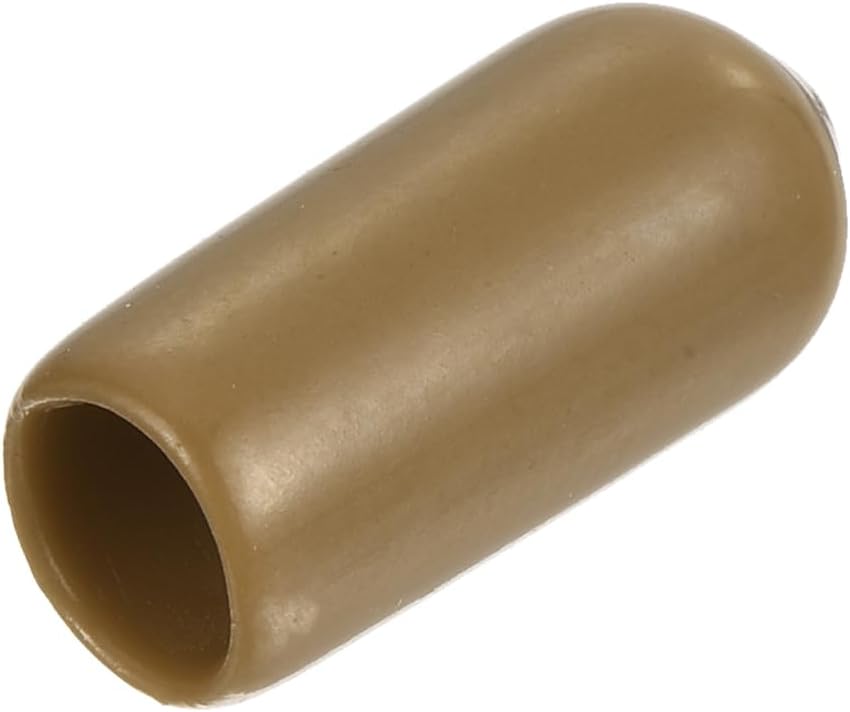 uxcell 20pcs Rubber End Caps 6mm(1/4") ID Vinyl PVC Round Tube Bolt Cap Cover Screw Thread