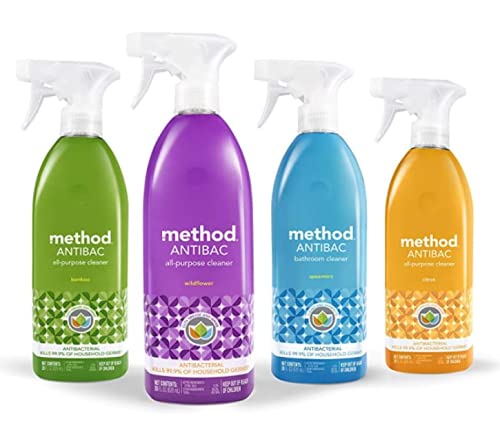 method All-Purpose Cleaner Spray, Citron, 28 fl oz, 4 Pack