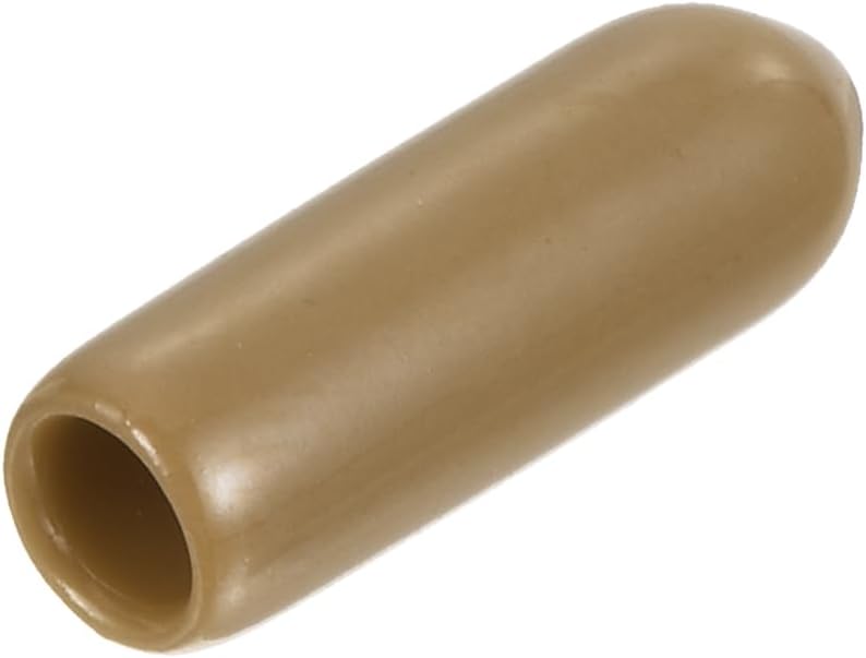 uxcell 20pcs Rubber End Caps 3.5mm(1/8") ID Vinyl PVC Round Tube Bolt Cap Cover Screw Thread
