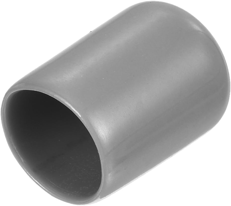 uxcell 20pcs Rubber End Caps Protective Caps 14mm ID Vinyl PVC Round Tube Bolt Cap Cover Screw