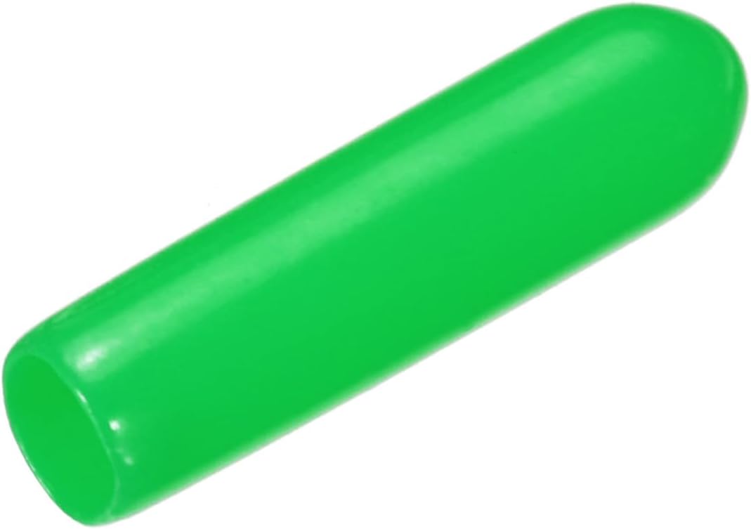 uxcell 20pcs Rubber End Caps 3mm(1/8") ID Vinyl PVC Round Tube Bolt Cap Cover Screw Thread