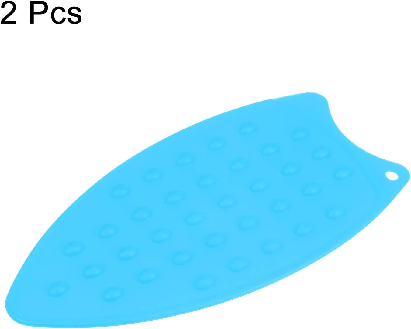 HARFINGTON 2pcs Silicone Iron Rest Pad, Multipurpose Iron Hot Resistant Mat Iron Rest Plate for