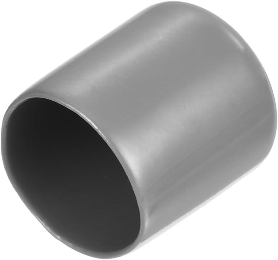 uxcell 20pcs Rubber End Caps Protective Caps 27mm ID Vinyl PVC Round Tube Bolt Cap Cover Screw