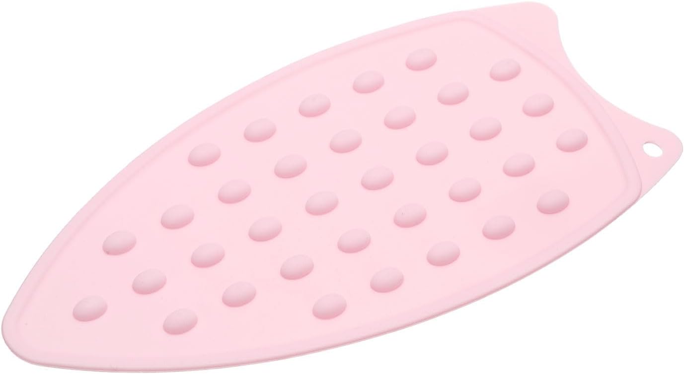 HARFINGTON Silicone Iron Rest Pad, Multipurpose Iron Hot Resistant Mat Iron Rest Plate for Ironing