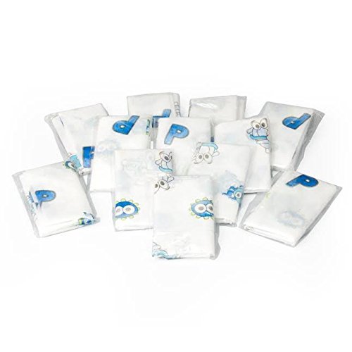 Toilet Seat Covers Disposable (12 Pack) - XL Waterproof Toilet Cover for Toddlers, Kids & Adults
