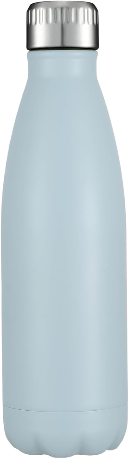 HASLE OUTFITTERS 17oz Stainless Steel Water Bottles, Vacuum Insulated Water Bottles Double Walled