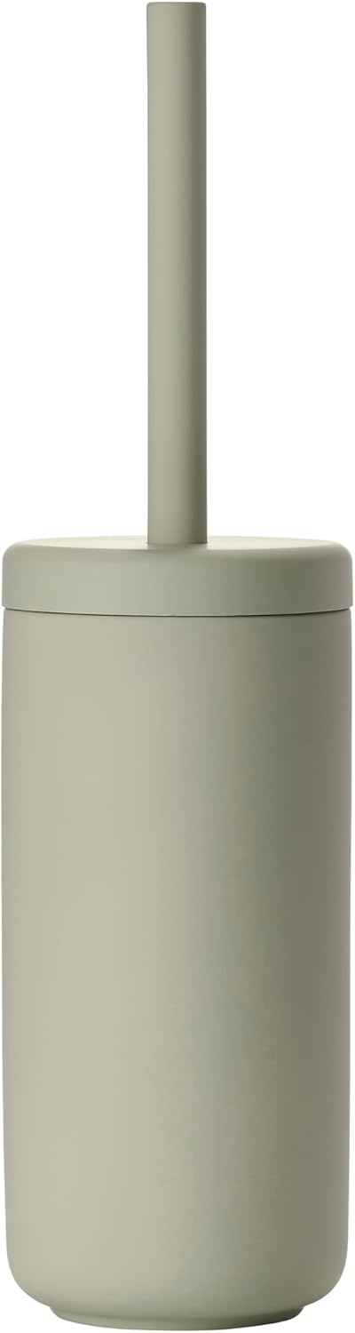 Zone Denmark Nova One Ceramic Toilet Long Brush | with Brush Holder Soft Touch | Enhance Your