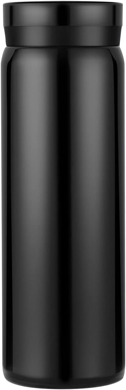 10oz Mini Water Bottle Stainless Steel Thermos Small Flask - Insulated Vacuum, Leak Proof, Keeps