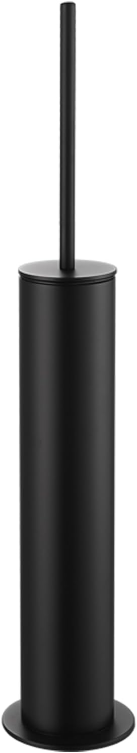 BGL Toilet Brush and Holder Set, Heavy Duty 304 Stainless Steel, Round Base and Long Handle for