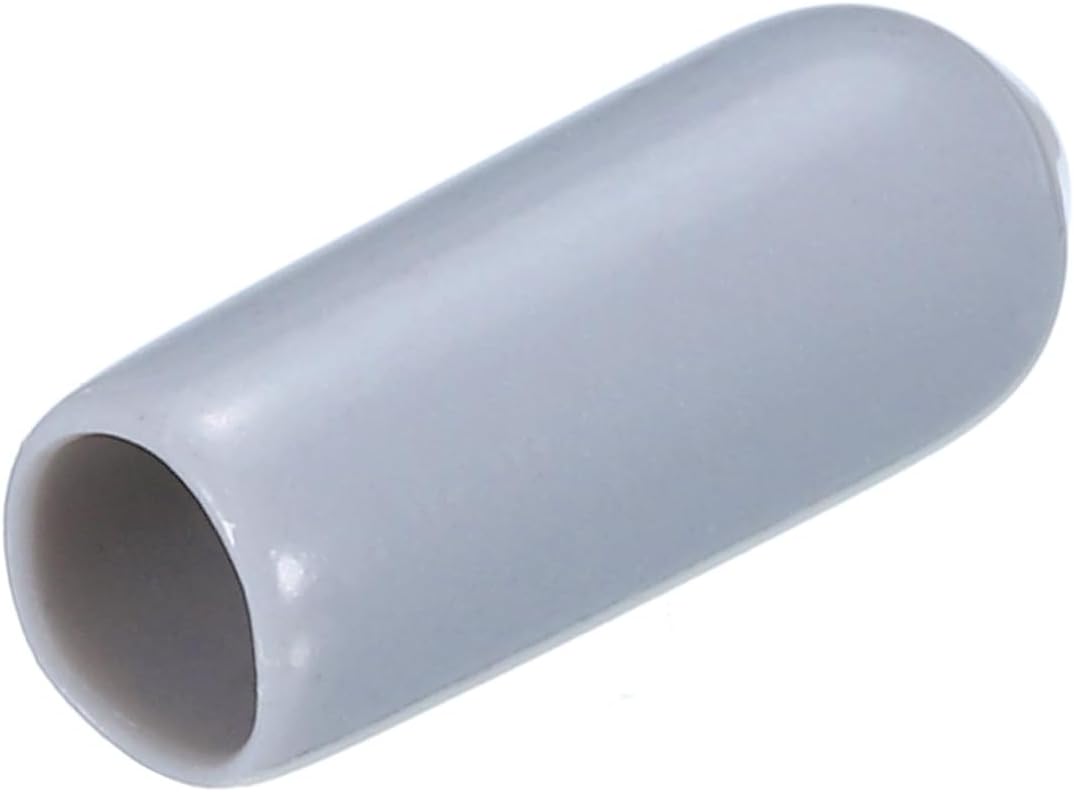 uxcell 20pcs Rubber End Caps 5mm(3/16") ID Vinyl PVC Round Tube Bolt Cap Cover Screw Thread