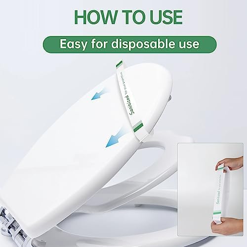 Germiwipe Printed Toilet Seat Bands,Toilet Strips,Hotel Essentials Paper Toilet Seat band for