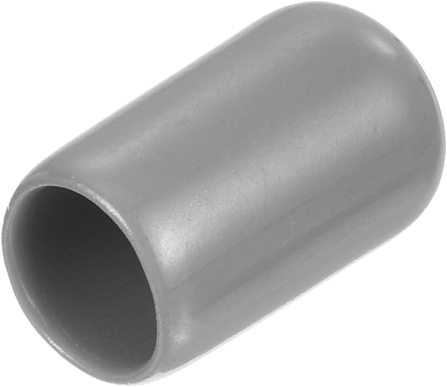 uxcell 20pcs Rubber End Caps Protective Caps 8.5mm ID Vinyl PVC Round Tube Bolt Cap Cover Screw