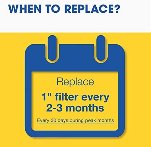 Aerostar 20x30x1 MERV 13 - 6 Count - Pleated HVAC, Furnace & Air Conditioner Filters - Removes