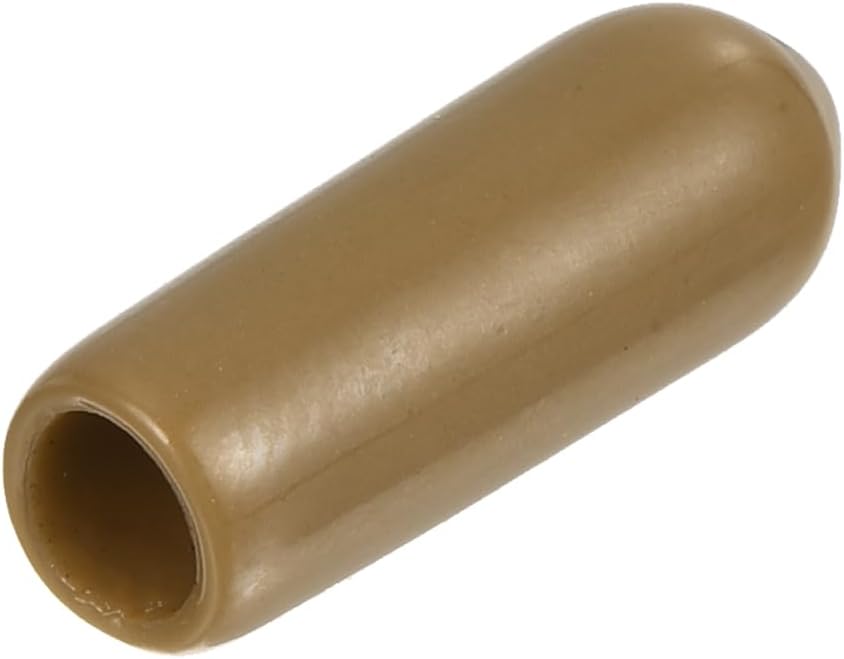 uxcell 20pcs Rubber End Caps 4mm(3/16") ID Vinyl PVC Round Tube Bolt Cap Cover Screw Thread