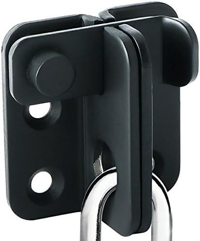 Alise Flip Latch Gate Latch Black,Shed Door Latch Barn Door Lock Shed Lock Shed Latch,Stainless