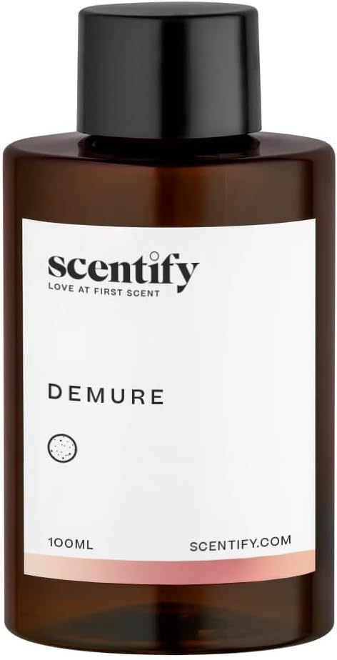 Scentify Demure Aroma Oil Refill Scent for Oil Diffusers Luxurious Relaxing Aromatherapy Fragrance