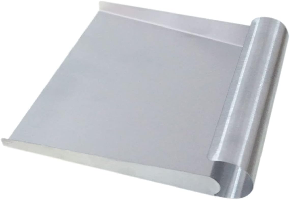 Stainless Steel Food Scooper, Food Mover, Food shovel Spatula, Cutting-board Scraper, Bench Scrape