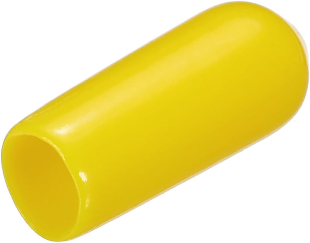 uxcell 20pcs Rubber End Caps 5mm(3/16") ID Vinyl PVC Round Tube Bolt Cap Cover Screw Thread
