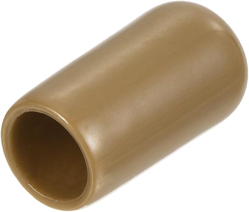 uxcell 20pcs Rubber End Caps 7mm ID Vinyl PVC Round Tube Bolt Cap Cover Screw Thread Protectors