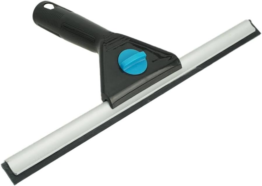 Moerman 12 Inch All Purpose Window Squeegee - Lightweight Durable Plastic Handle -Aluminum Channel