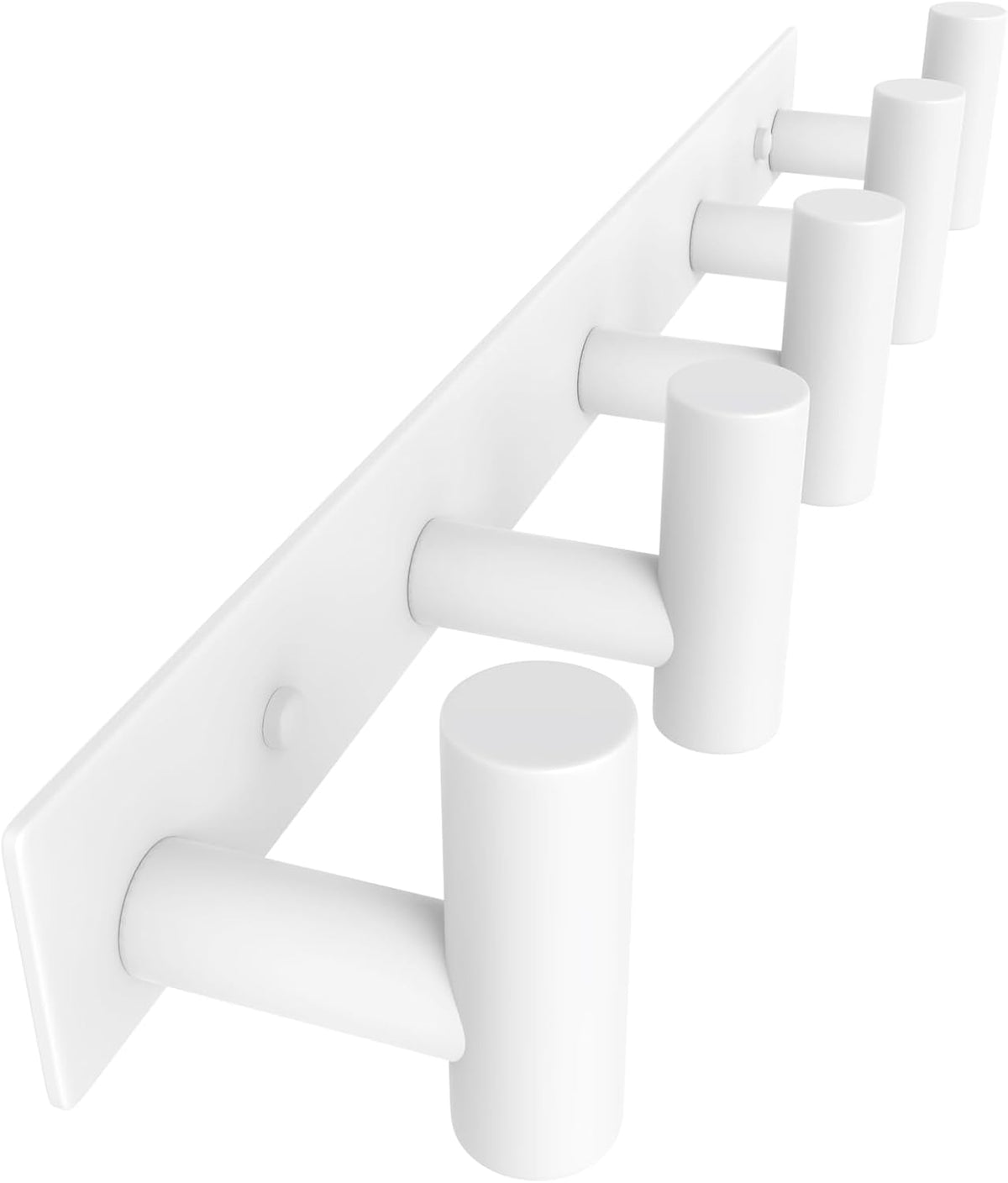 VAEHOLD Hat and Coat Wall Mount Rack - Hooks for Robes, Bags, Keys, and Towels - Bathroom Towel