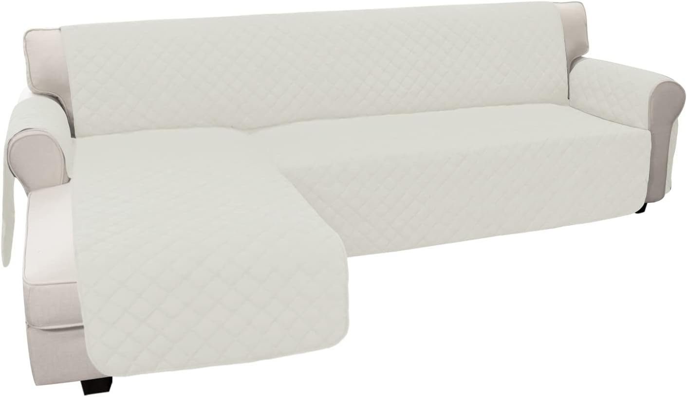 Easy-Going Sofa Slipcover L Shape Sofa Cover Sectional Couch Cover Chaise Cover Reversible