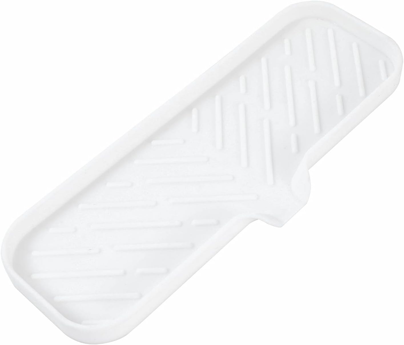 Silicone Bathroom Soap Dishes with Drain Spout-Bathroom and Kitchen Sink Organizer,Sponge