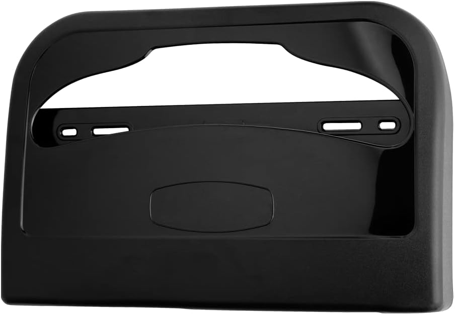 EZbrnd Wall Mount Half-Fold Toilet Seat Cover Dispenser for Commercial/Washroom/Office, Seat Cover