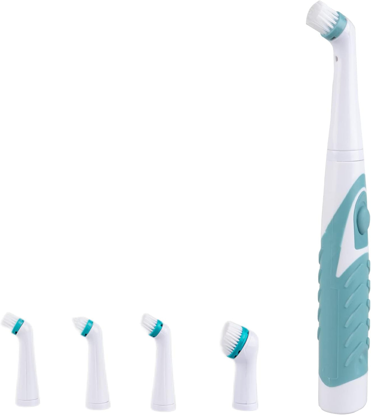Electric Cleaning Brush with 4 in 1 Multiple Brush Heads,Indoor Household Cordless Motorized Brush