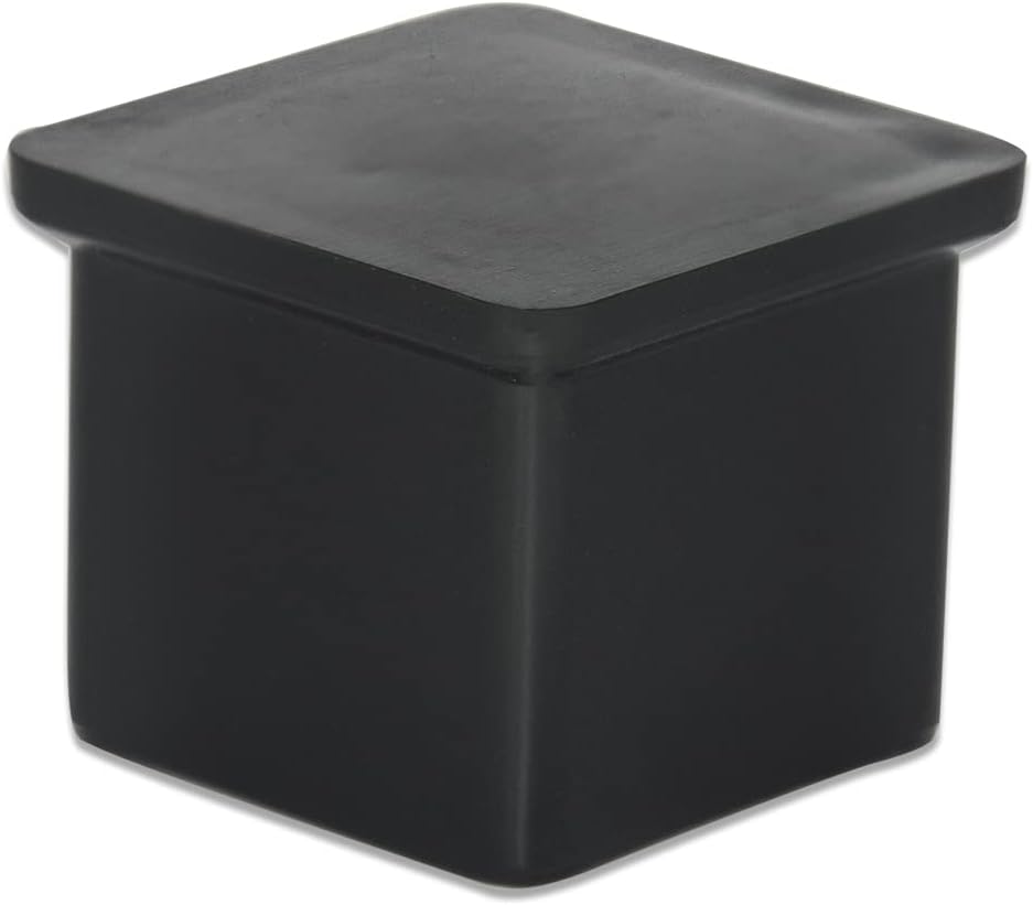 Flyshop Flexible PVC Patio Chair Table Leg Tips Caps Square Furniture Covers 25 x 25 mm, 1" x 1"