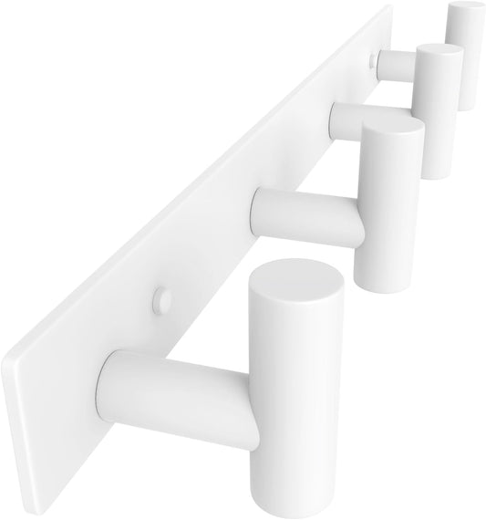 VAEHOLD Hat and Coat Wall Mount Rack - Hooks for Robes, Bags, Keys, and Towels - Bathroom Towel