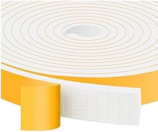 Upgraded Strong Adhesive Foam Weather Stripping Door Seal Strip Insulation Tape for Insulating